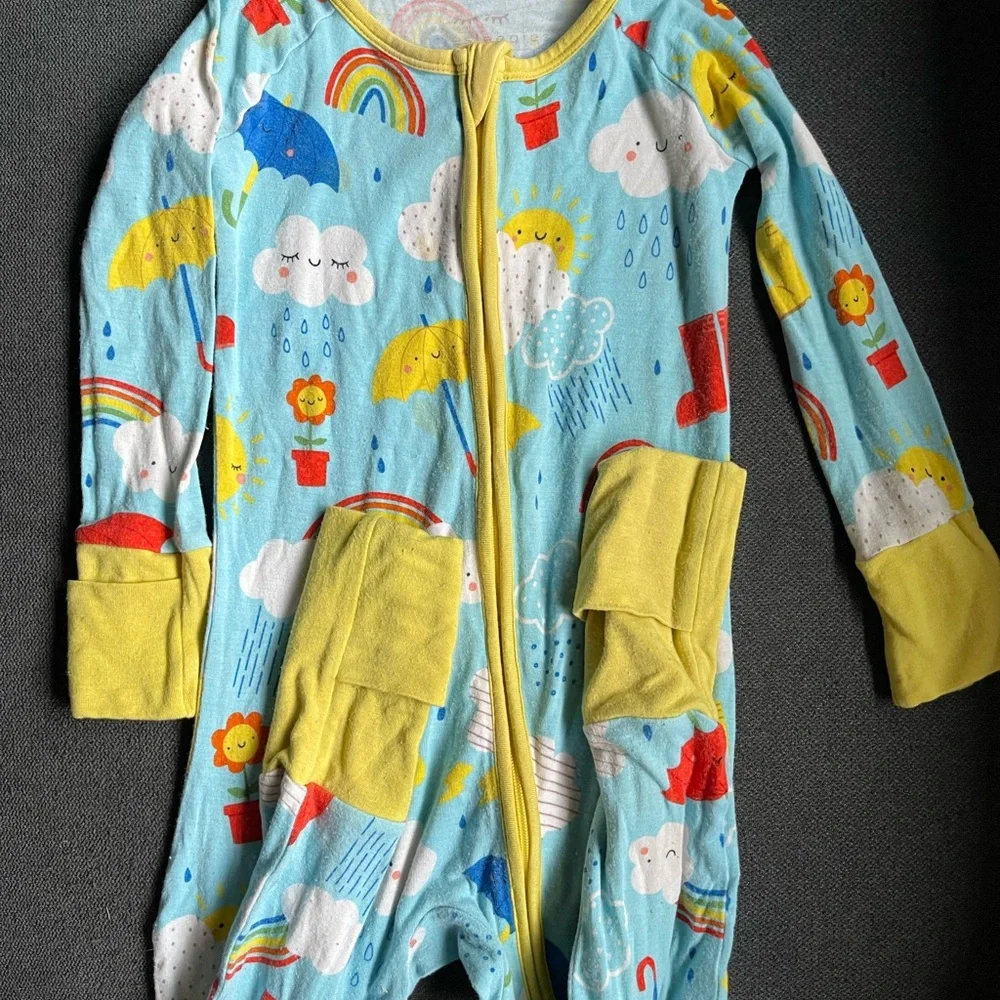 Little Sleepies Sunshower zippy - Picture 1 of 3
